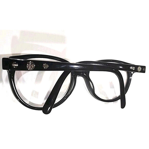 Tory Burch TY7027 NO Lenses LG Black Oversized Sunglasses Frame 56-18 135 READ - Picture 5 of 9